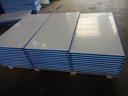  plastic sheet with steel support structure
