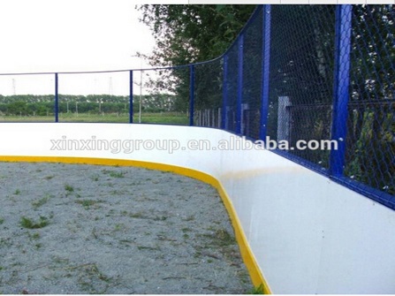 hdpe dasher board ice rink barrier