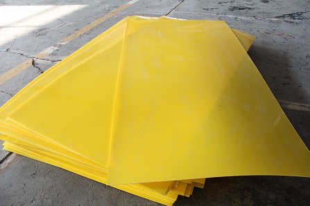 extruded polyethylene sheet for ice rink dasher board system