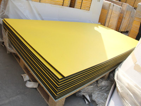 Anti-UV hdpe texture plastic sheet/ hdpe dual color sheet