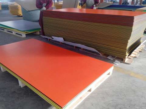 HDPE sheet with 3 layers and Orange skin Texture 19mm / 15mm /12mm thickness