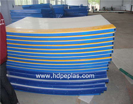 plastic hdpe ice rink barrier /high quality synthetic rink dasher board