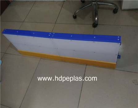 Plastic hdpe dasher board for hockey rink|OEM HDPE slide board