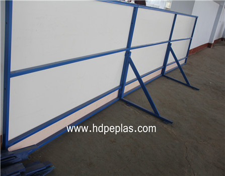 Hot sale artificial pe material playground rail