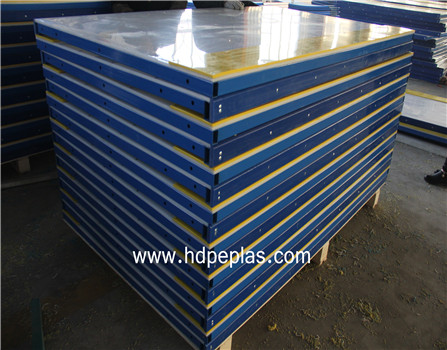 sport rigid plastic barrier sheet/hdpe ice rink fence