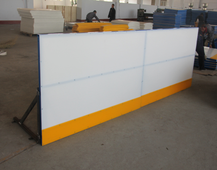 high-density polyethylene Synthetic Ice Shooting Board
