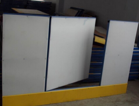 UV stabilized PE board ice rink barrier for sports arena system