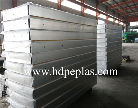 Aluminum frame plastic hockey dasher boards HDPE sports arena fence