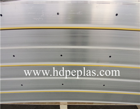 HDPE dasher board system PE backyard rink barriers