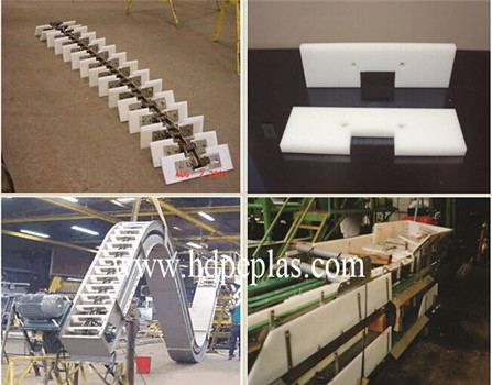 Manufacturer anti-abrasion white HDPE / UHMWPE Cushin plate