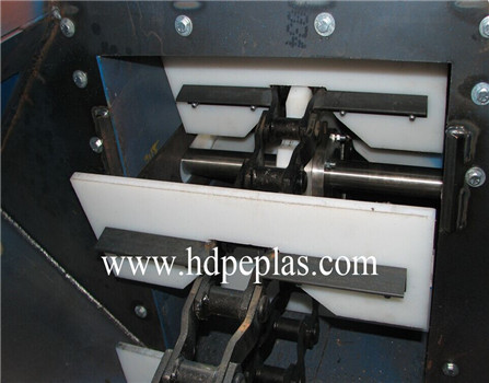 Manufacturer anti-abrasion white HDPE / UHMWPE Cushin plate