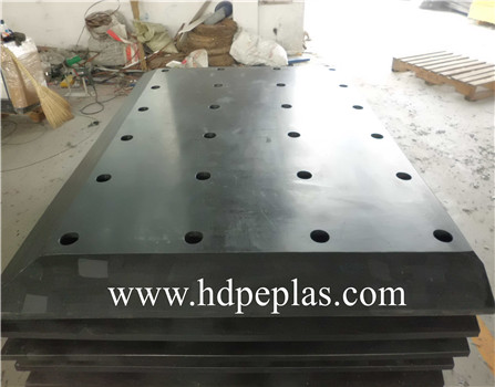 China Professional Manufacturer UHMWPE marine fender pad/uhmw-pe dock fender