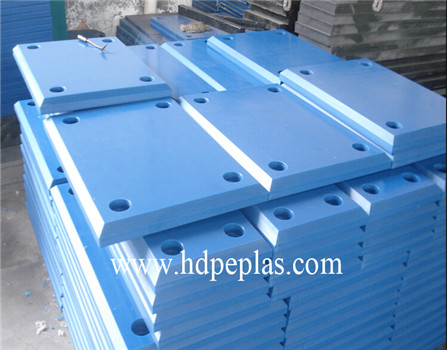UHMWPE/HDPE plastic rubber marine dock fender sheet