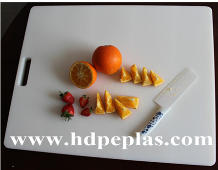 Customized polyethylene plastic UHMWPE cutting board/HDPE chopping board
