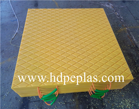 Safety outrigger pads/UHMWPE OUTRIGGER