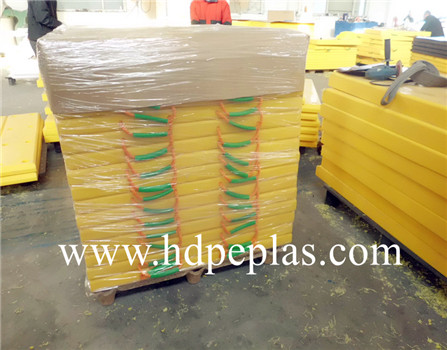 Plastic Crane Outrigger Pads | UHMWPE Outrigger Pads | Track Support Mat