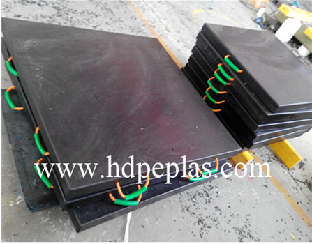 High quality heavy duty plastic hdpe outrigger pads