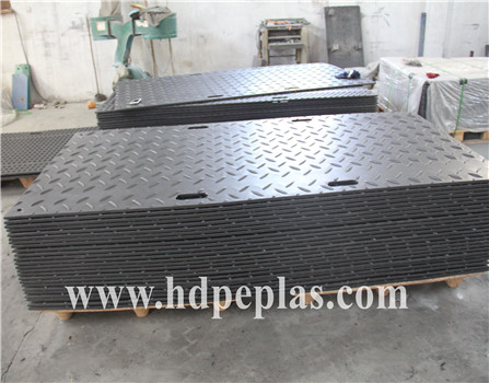 4000X2000X15MM Blue heavy load mats/PE tracking mats/DuraDeck mats