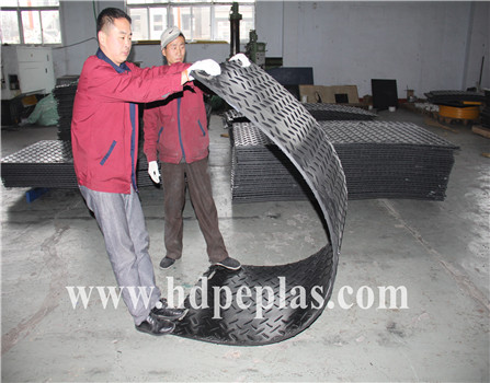 Extruted HDPE temporary plastic road mat