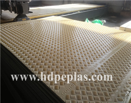 Extruted HDPE temporary plastic road mat