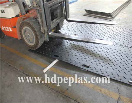 recycled anti slip mats/molded heavy duty road matting