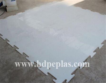 Excellent self-lubrication UHMWPE puzzle synthetic ice hockey rink sheet