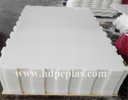 HDPE Plastic synthetic ice rink for roller skating ground and barrier