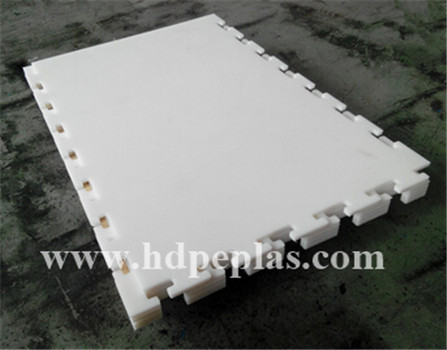 self-lubricating PE500 plastic synthetic ice rink floor board