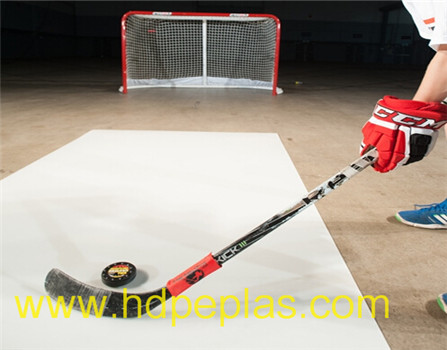 high quiality uhmwpe Hockey skill shooting pad | PE Soccer rebounder board