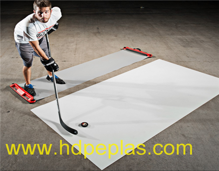 HDPE synthetic ice shooting pad