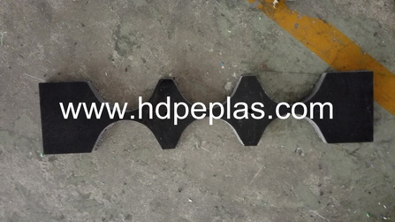 uhmwpe or hdpe cable support block
