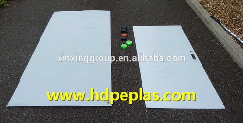 Outdoor and indoor practice hockey shooting pad synthetic ice rink