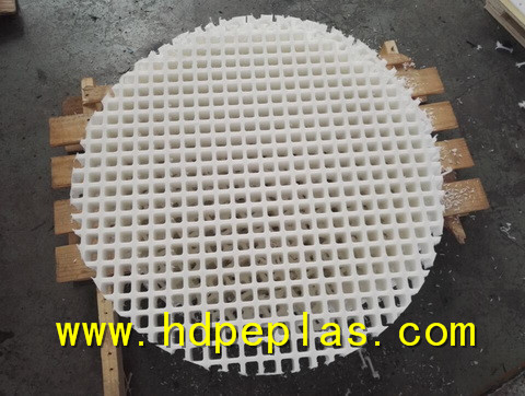 HDPE UHMWPE Plastic Grille for oil tank filtration