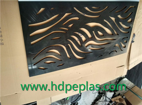 New Design HDPE screen panel for decoration