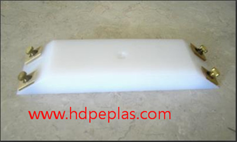 White UHMWPE Paddle for Conveyor Chain