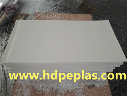 White waterproof HDPE sheet