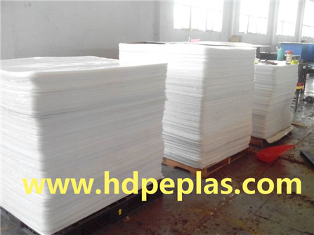 White waterproof HDPE sheet