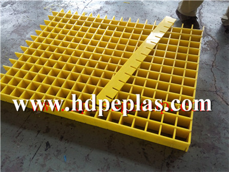 FRP Plastic Floor Grid UHMWPE mmaterial