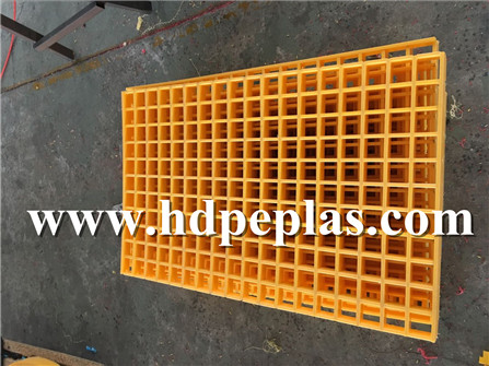 FRP Plastic Floor Grid UHMWPE mmaterial