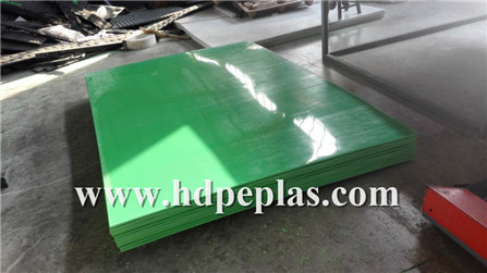 Green polyethylen sheets with protection film
