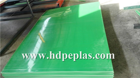 Green polyethylen sheets with protection film