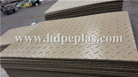 Brown Ground protection mats