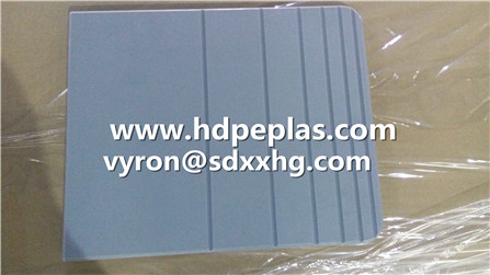 Grey Color Texture HDPE sheet with CNC machining