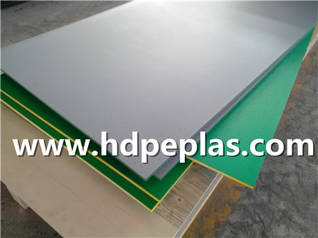 Gary-green-Gary HDPE texture sheet.