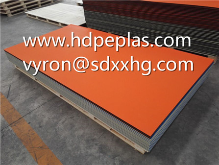 Orange/Black/Orange dual colour texture engraving plastic board