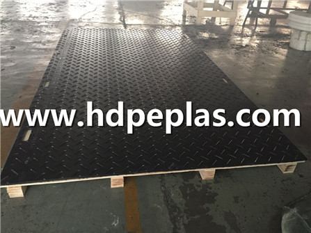 3000*2500mm HDPE black ground protection mats