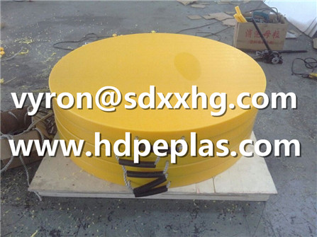 HDPE crane outrigger pad, trailer plate jack pads/crane leg support mat