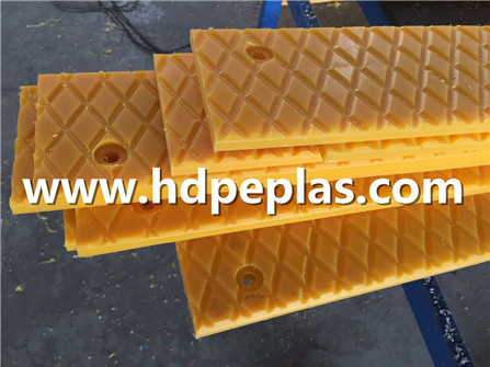 Different colored UHMWPE strip