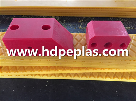 Different colored UHMWPE strip