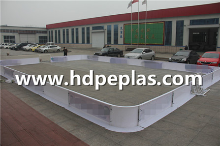 PP material Mini floor ball barrier fence dasher boards